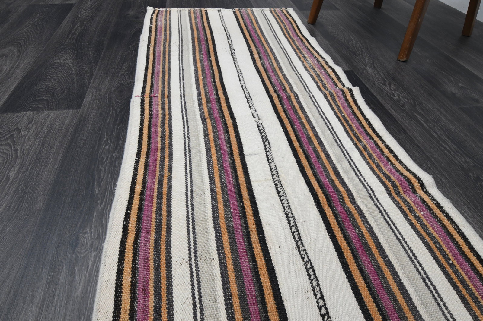 2.1x9.6 ft, TURKISH Runner, VINTAGE - 4
