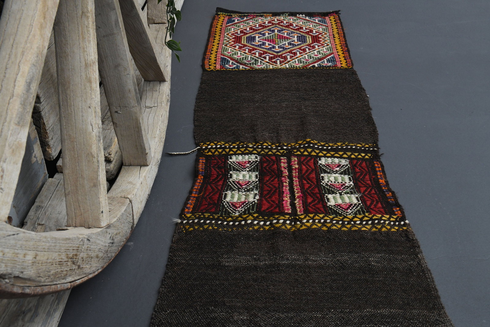 1.8x7.4 DECOR, TURKISH KILIM, Vintage Kilim - 5