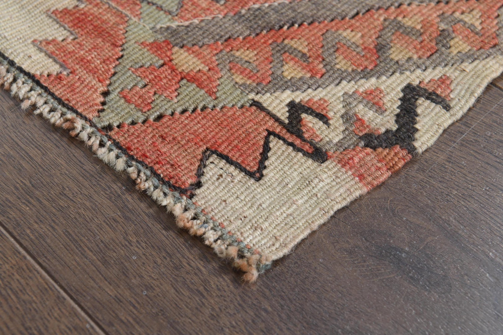 3'6x14'5 ft, BROWN TURKISH RUNNER, Runner - 3