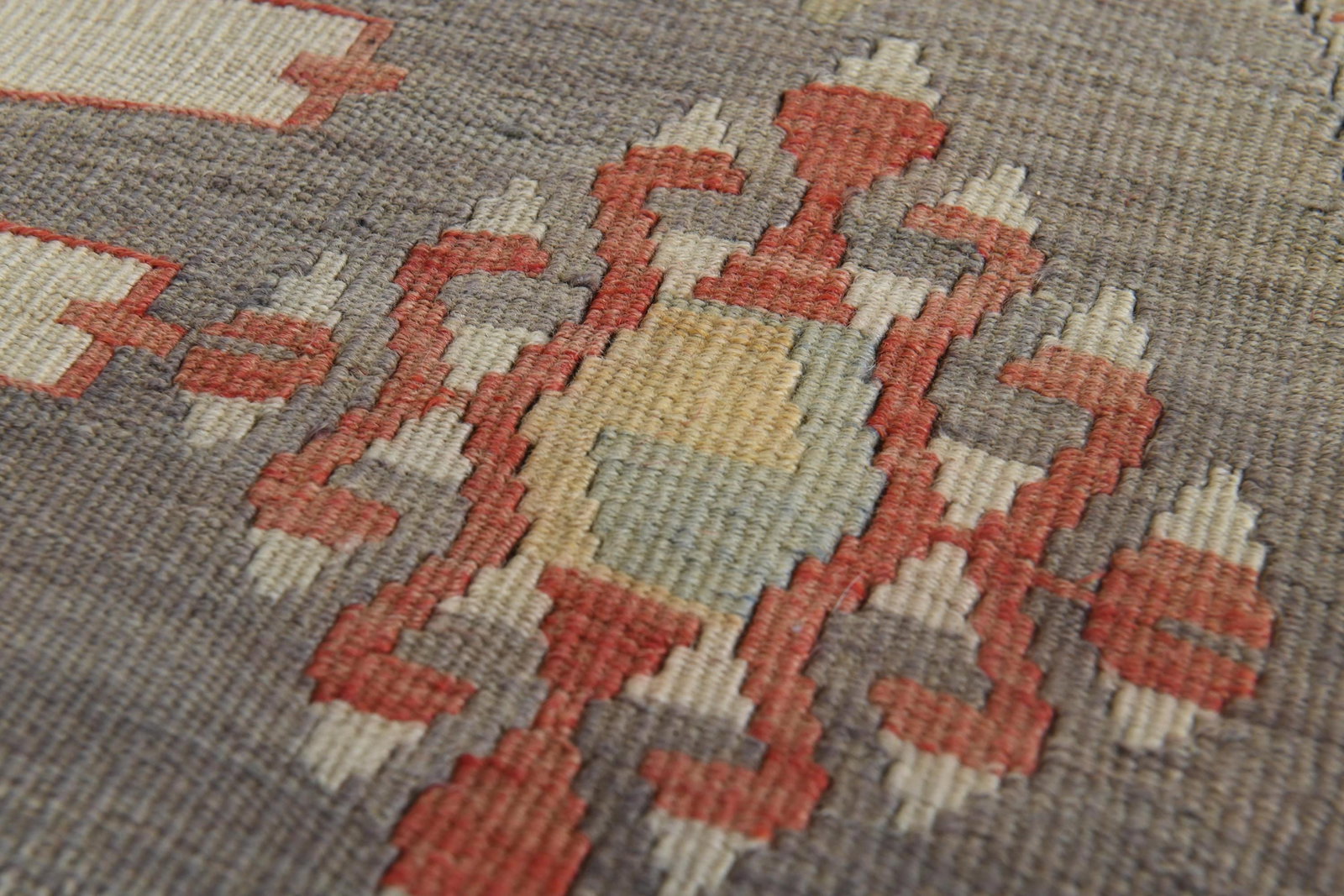 3'6x14'5 ft, BROWN TURKISH RUNNER, Runner - 7