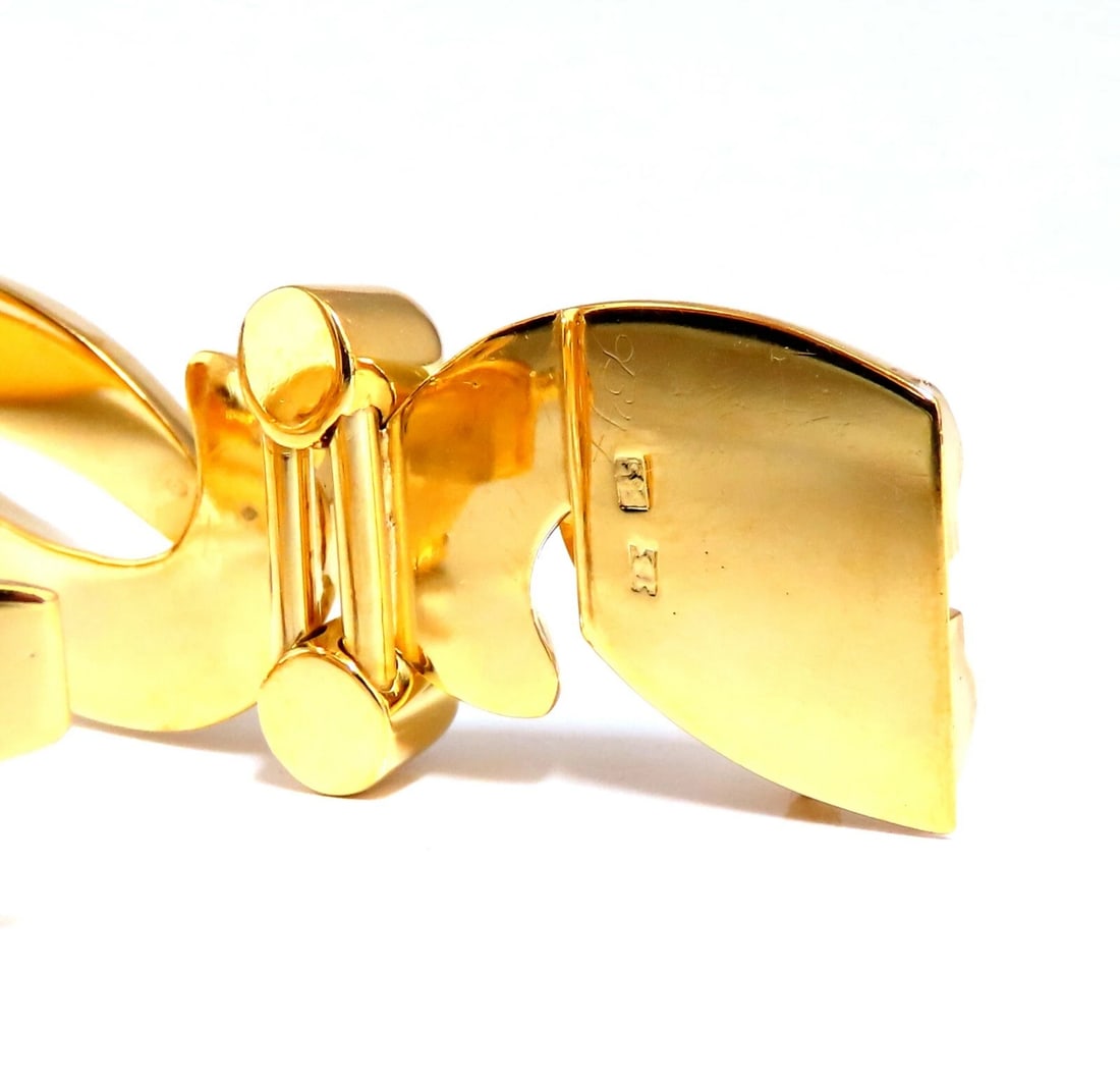 Iconic Link Wide Bracelet 14kt gold** - 2