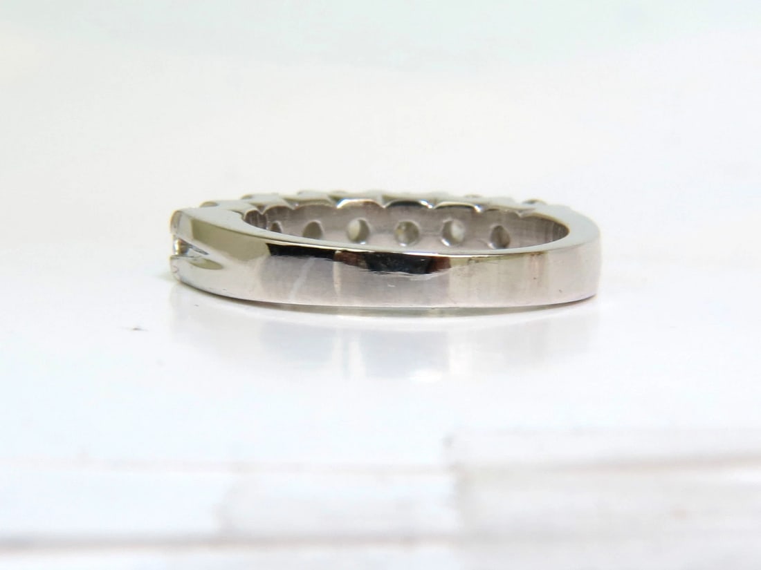 14KT GOLD 1.40CT NATURAL DIAMONDS "U" SHARING PRONG DIAMONDS RING** - 4