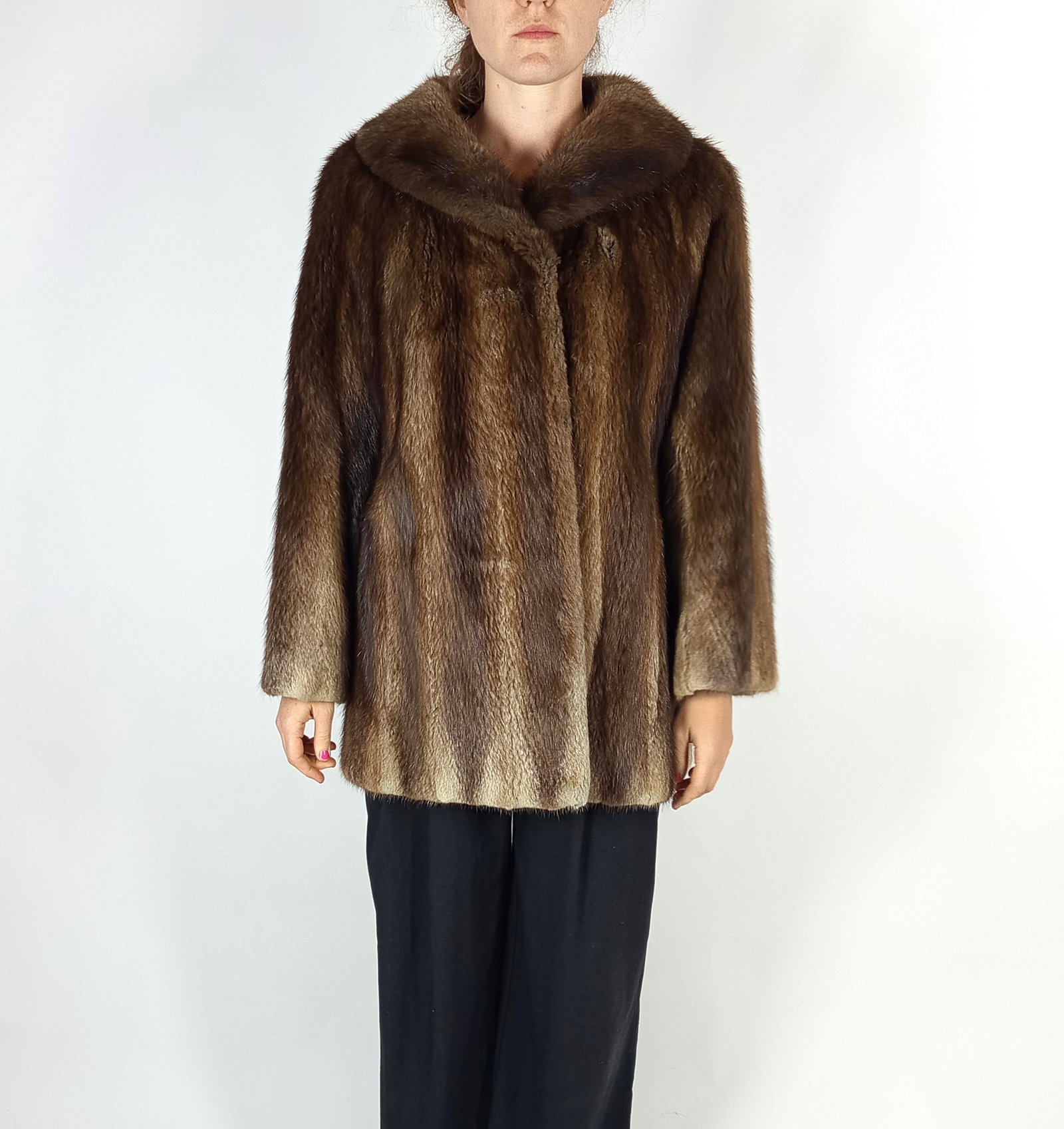 BISAM FUR JACKET EU: L ; US: 16 - 7
