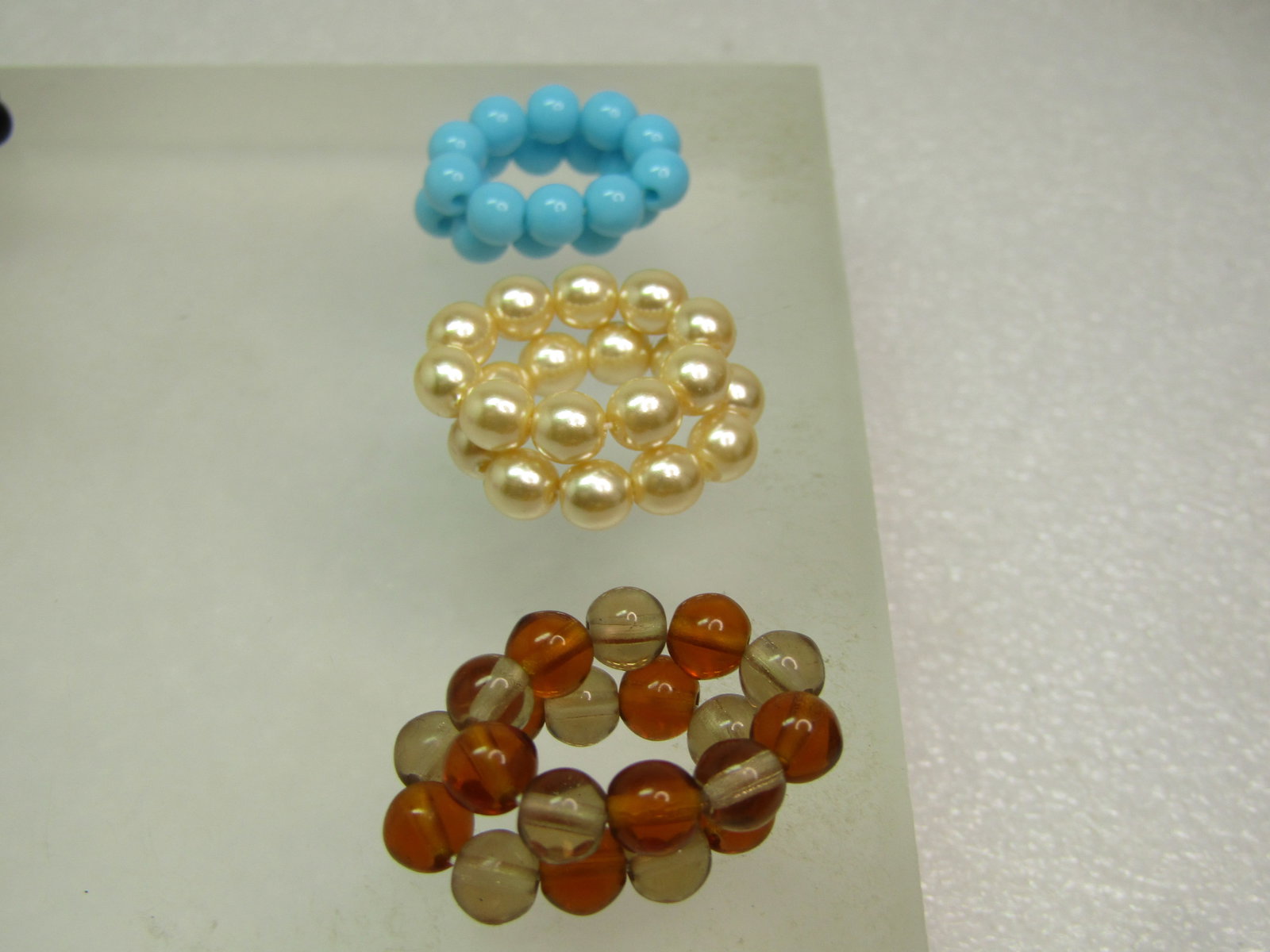 Vintage Joan Rivers Beaded Interchangeable Enhancer Earrings, Pierced. 1990's - 5