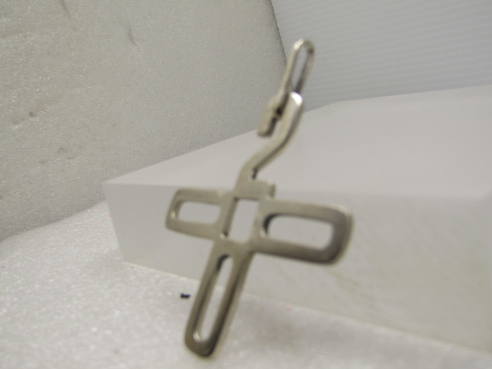 Vintage Sterling 2000 Pendant in Cross Form, Mexico, 90 20 - 2