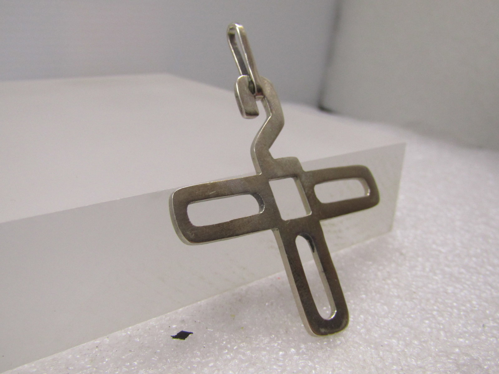 Vintage Sterling 2000 Pendant in Cross Form, Mexico, 90 20 - 3