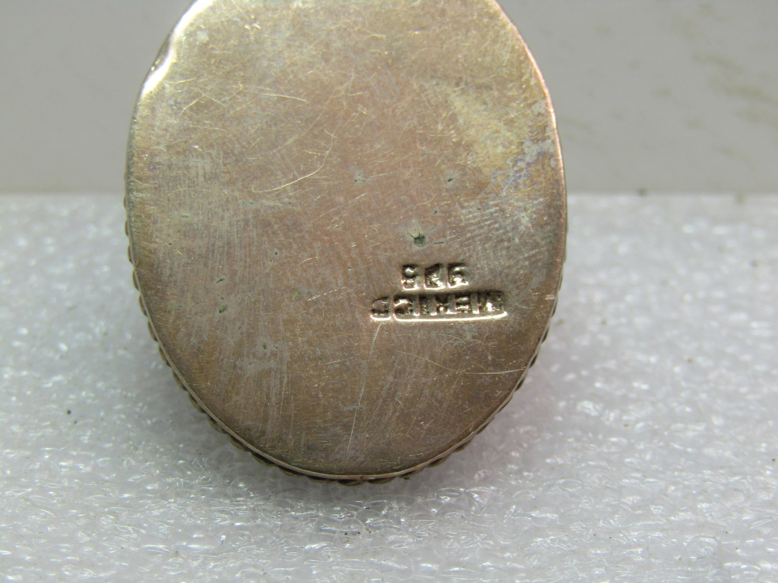 Vintage Sterling Southwesten Pink Quartz Pendant, 1970's-1980's , Mexico - 6