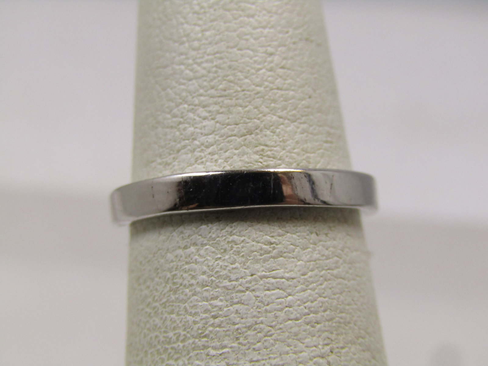 Vintage Sterling Sapphire CZ Halo Ring, Sz. 5.5, Signed Espo, 1980's - 4