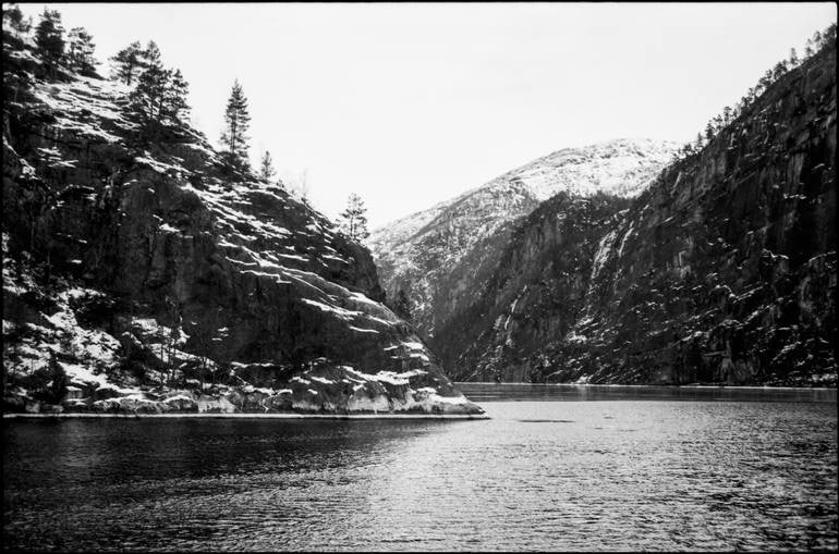 Mostraumen Fjord, Bergen, Norway - Silver Gelatin Photograph: Title: Mostraumen Fjord, Bergen, Norway - Silver Gelatin Photograph Dimensions: 20 x 16 in Medium: Mostraumen Fjord, Bergen, Norway - Silver Gelatin Photograph - Limited Edition of 10 Paul Cooklin Uni