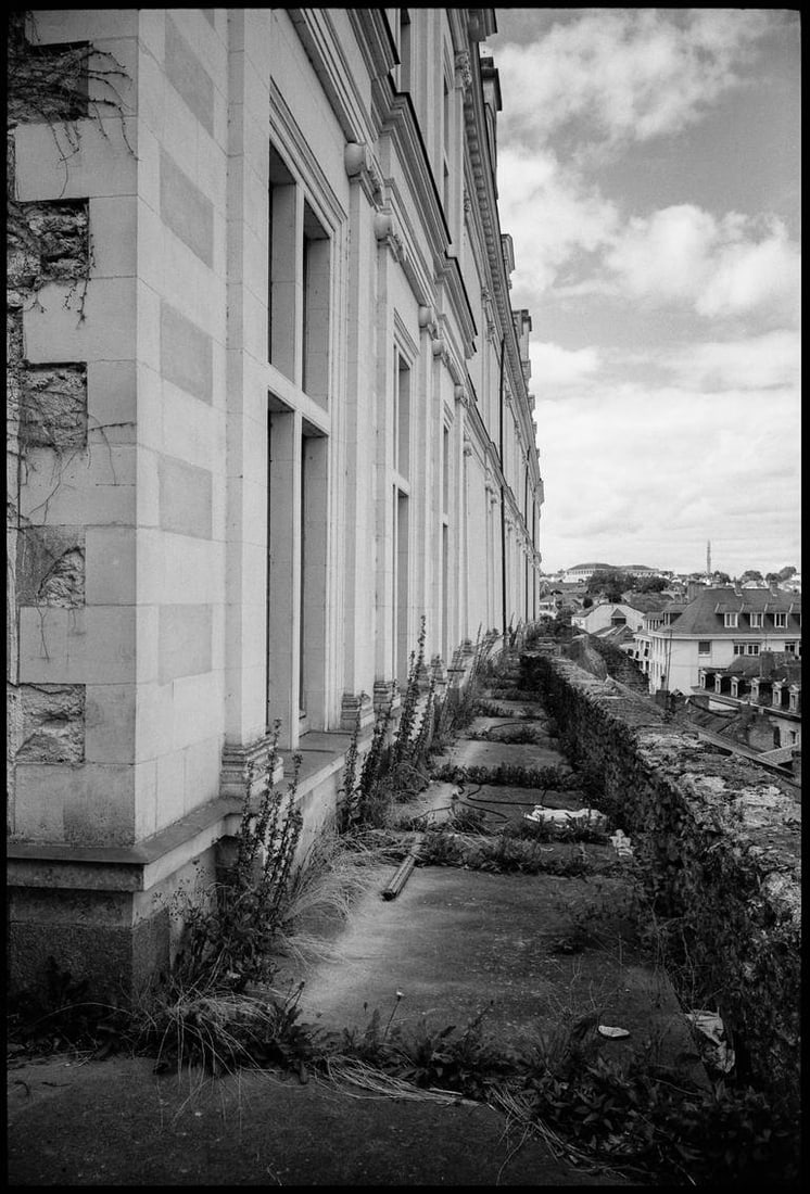 Architecture Facade, Laval, France - Silver Gelatin Photograph: Title: Architecture Facade, Laval, France - Silver Gelatin Photograph Dimensions: 16 x 20 in Medium: Architecture Facade, Laval, France - Silver Gelatin Photograph - Limited Edition of 10 Paul Cooklin