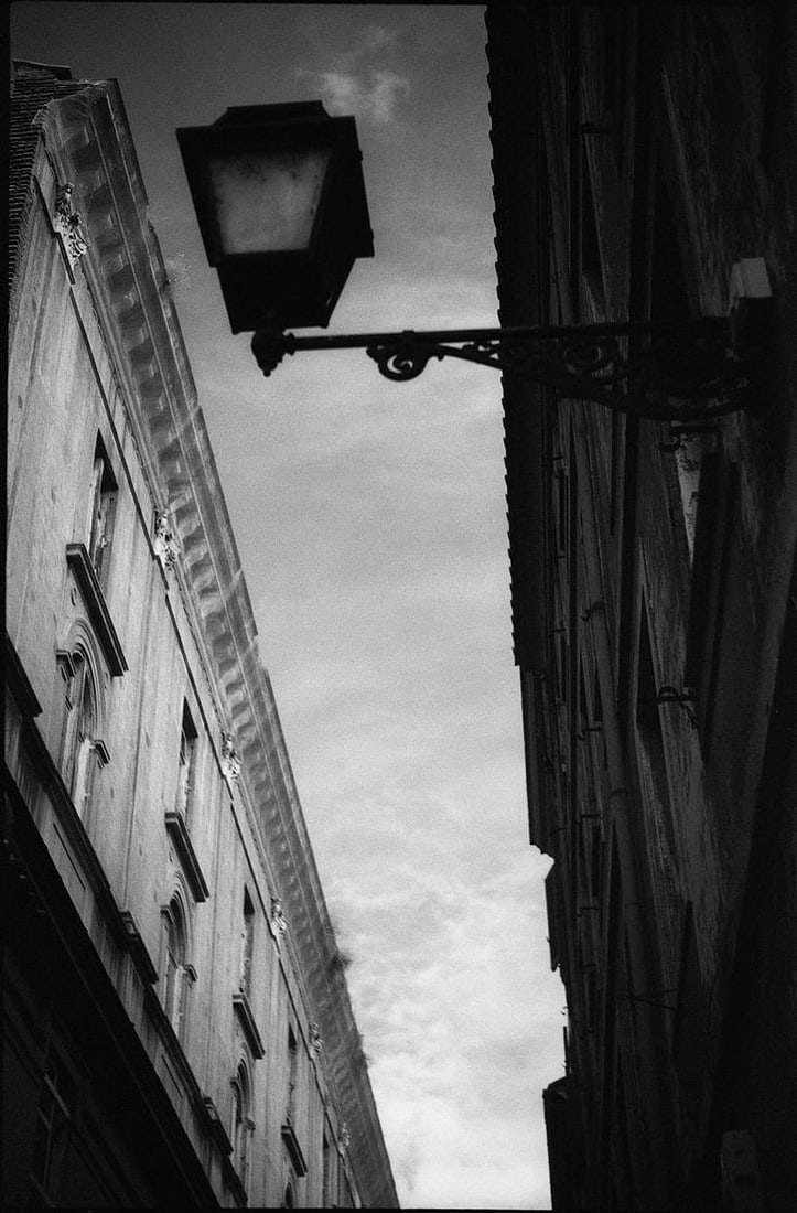 Street Light, Rome, Italy - Silver Gelatin Photograph (1 of 3)