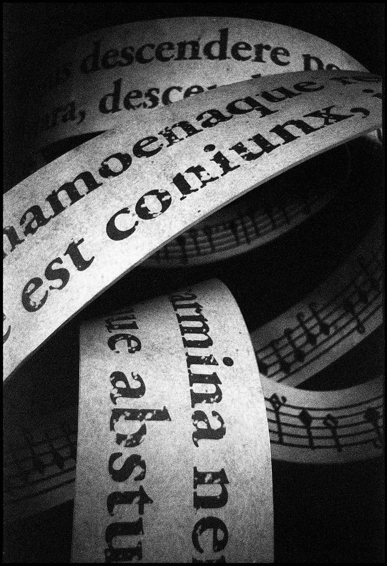 Music, Hellbrunne Palace, Salzburg, Austria - Silver Gelatin Photograph: Title: Music, Hellbrunne Palace, Salzburg, Austria - Silver Gelatin Photograph Dimensions: 16 x 20 in Medium: Music, Hellbrunne Palace, Salzburg, Austria - Silver Gelatin Photograph - Limited Edition 