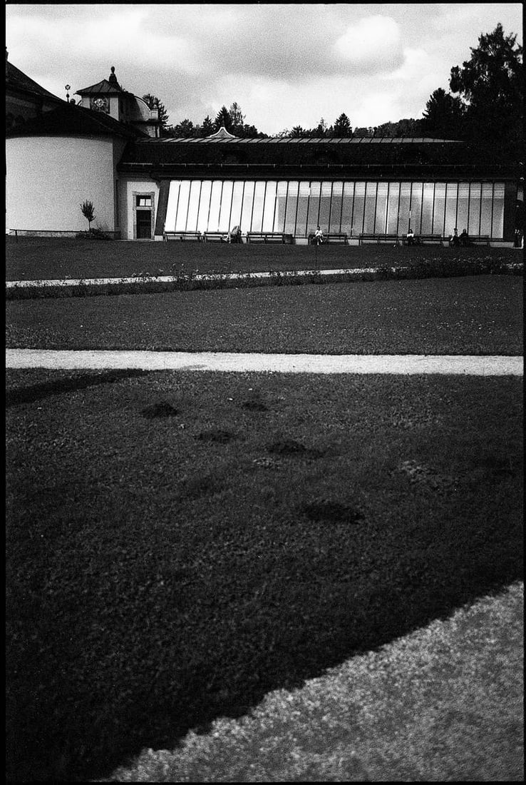Hellbrunne Gardens, Salzburg, Austria - Silver Gelatin Photograph: Title: Hellbrunne Gardens, Salzburg, Austria - Silver Gelatin Photograph Dimensions: 16 x 20 in Medium: Hellbrunne Gardens, Salzburg, Austria - Silver Gelatin Photograph - Limited Edition of 10 Paul C