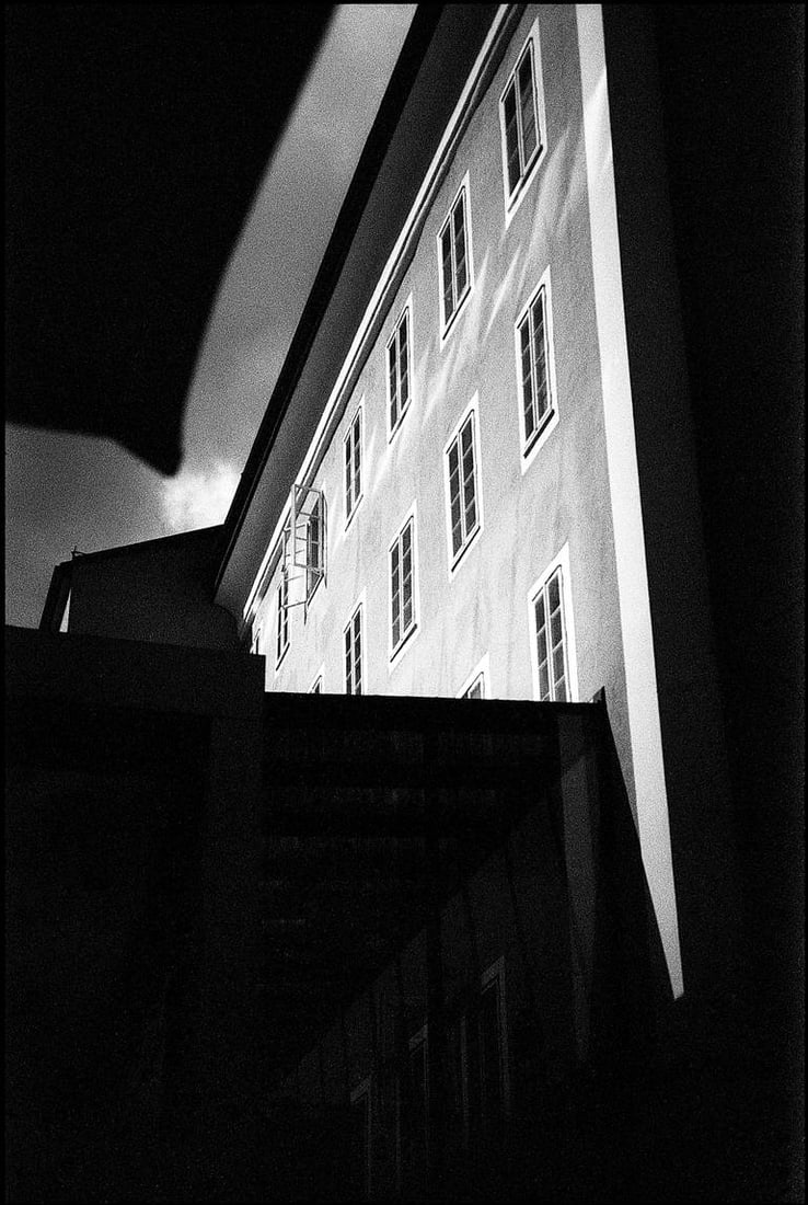 Geometery, Salzburg, Austria - Silver Gelatin Photograph: Title: Geometery, Salzburg, Austria - Silver Gelatin Photograph Dimensions: 16 x 20 in Medium: Geometery, Salzburg, Austria - Silver Gelatin Photograph - Limited Edition of 10 Paul Cooklin United King