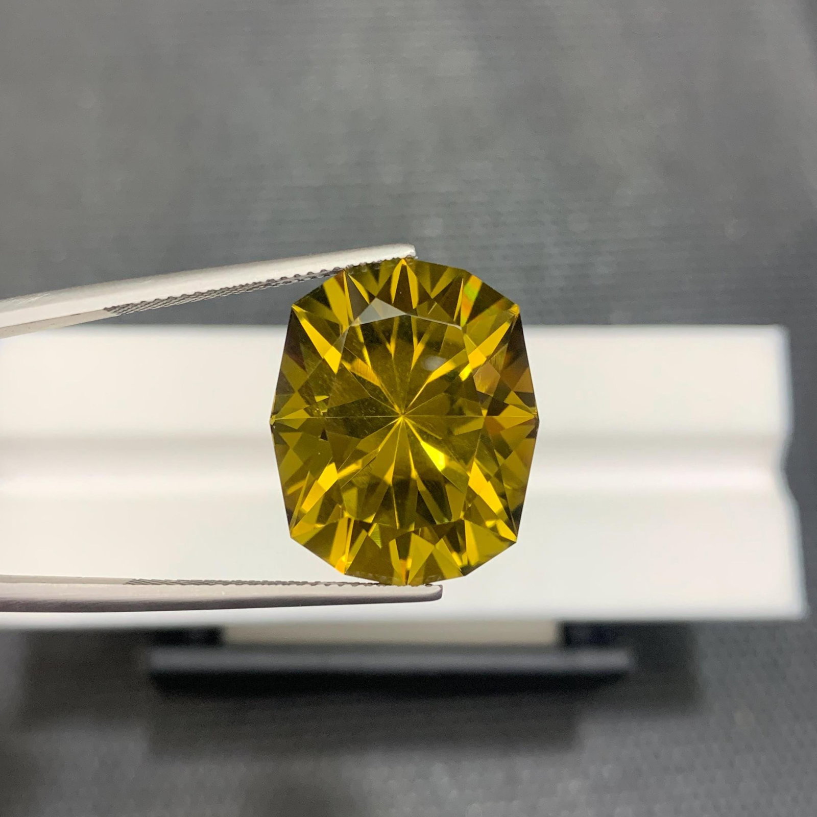 Oval Cut Madeira Citrine Gemstone: 23.92 ct Anniversary Jewelry - 6