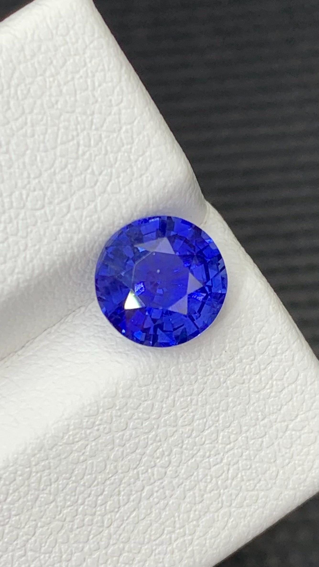 Normal Heat Sapphire Royal Blue Color Gemstone From Sri Lankan - 2.350 Carat - 3