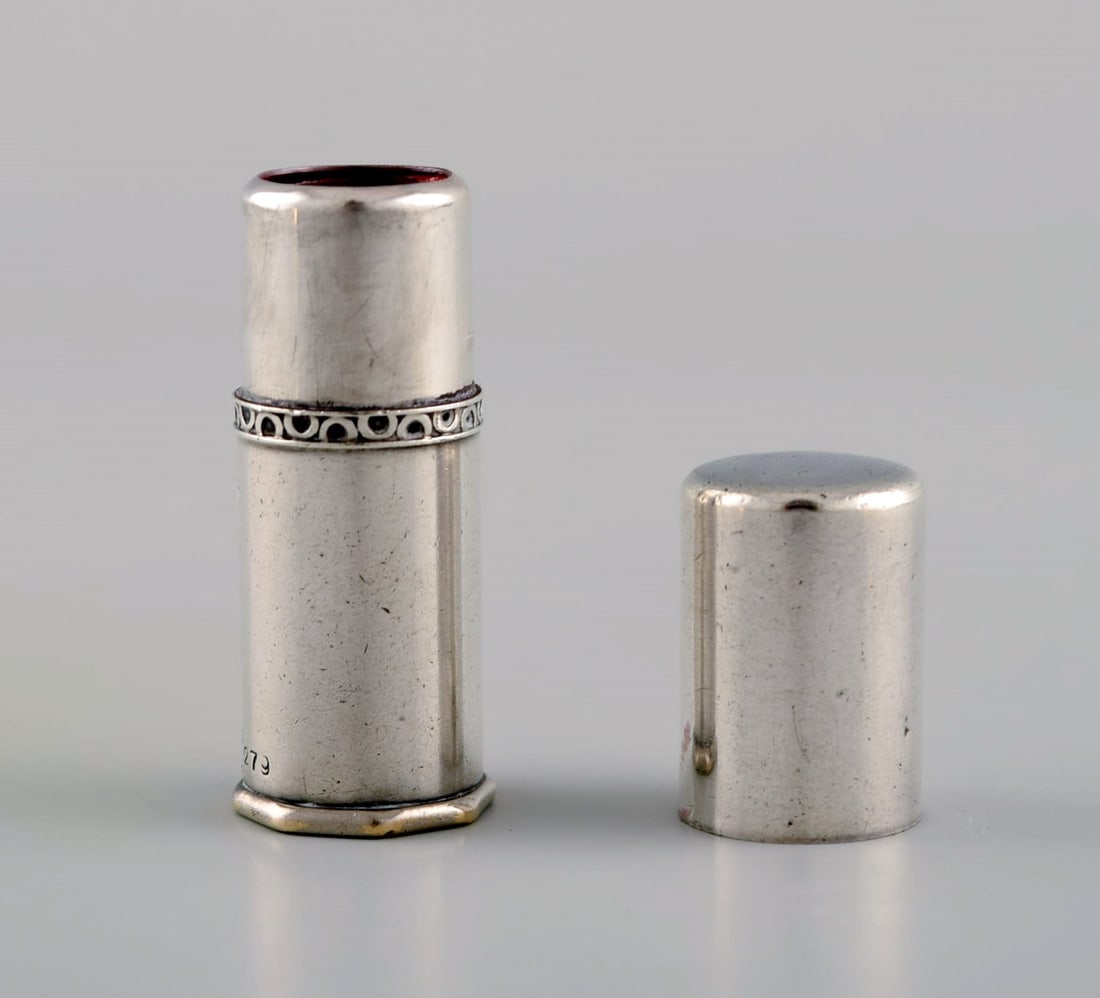 Georg Jensen lipstick holder in sterling silver. Design 279. Dated 1933-1944. - 6