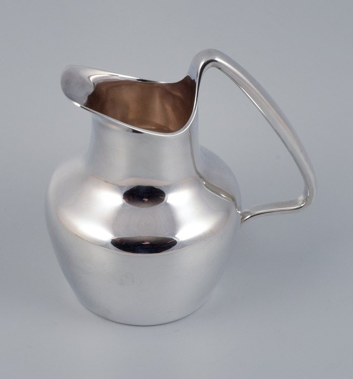 Henning Koppel for Georg Jensen, rare jug in sterling silver. - 5