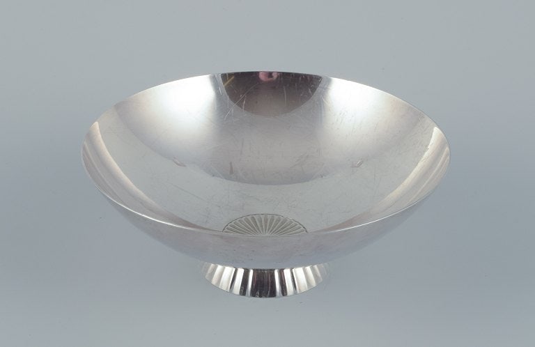 Modern Georg Jensen bowl in sterling silver. - 3