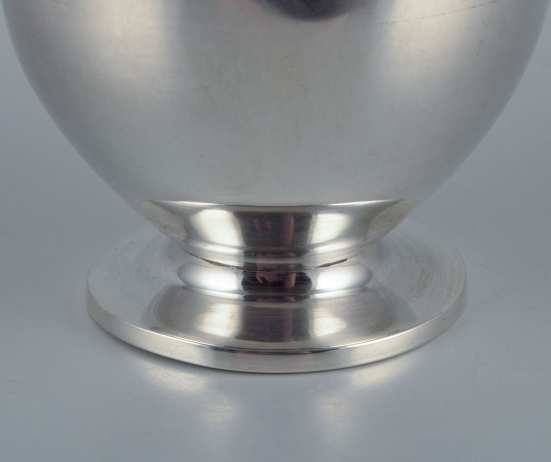 Just Andersen, vase in sterling silver. Model 2595. From the 1930s. - 4
