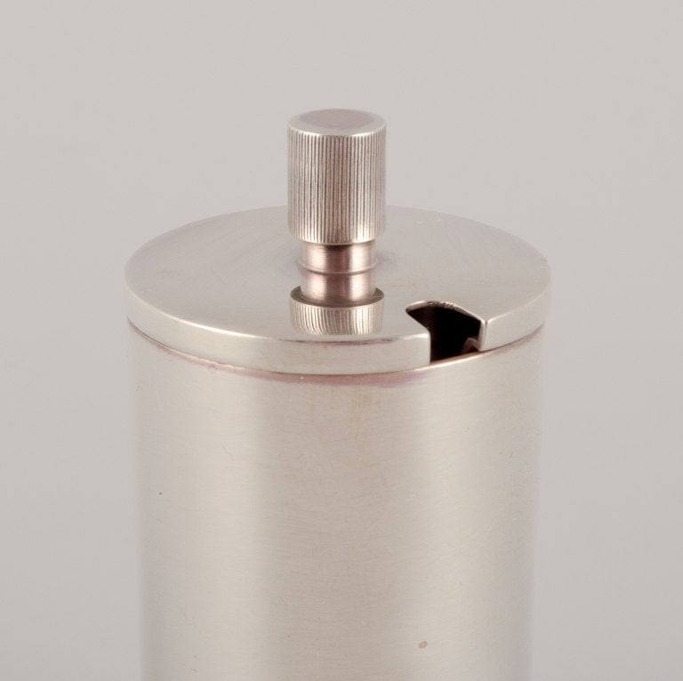 Jørgen Jensen (1895-1966) for Georg Jensen. Rare Art Deco mustard pot in sterling silver. - 4