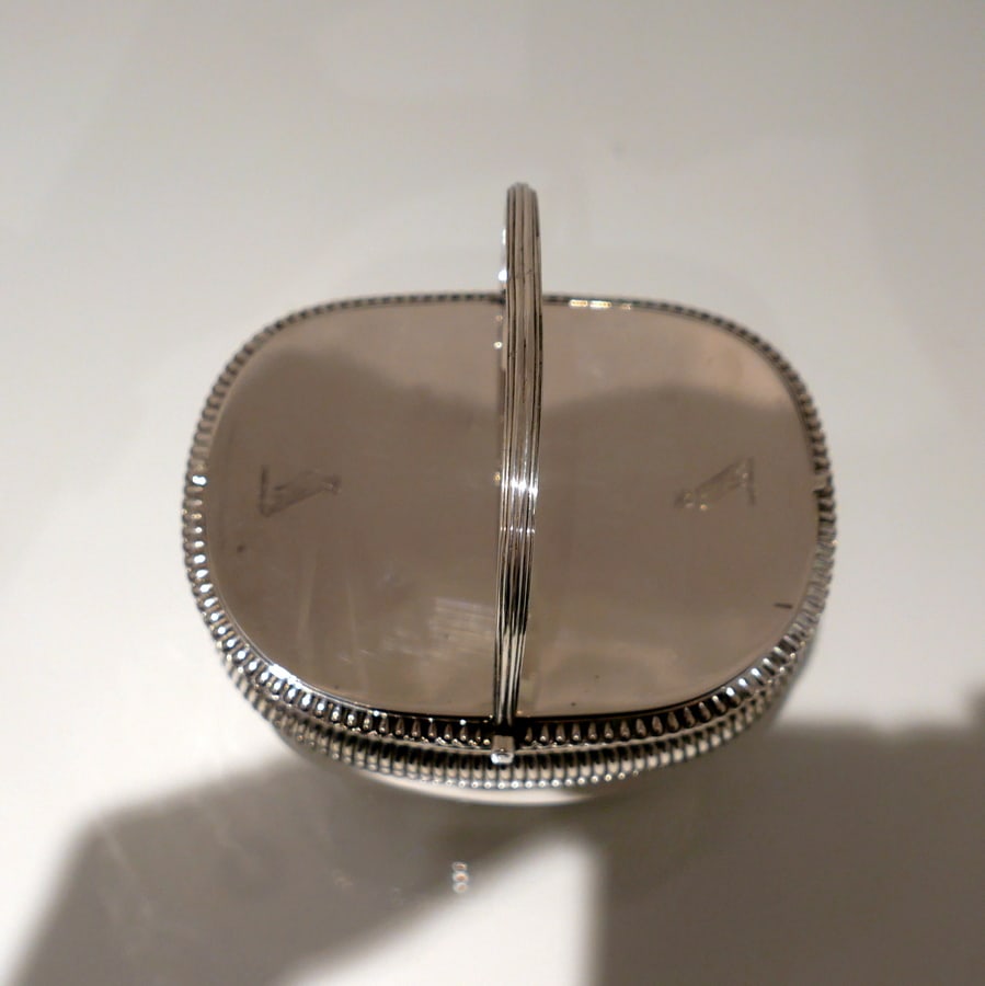 Early 19th Century Antique George III Sterling Silver Double Tea Caddy London 1808 Rebecca Emes & - 6