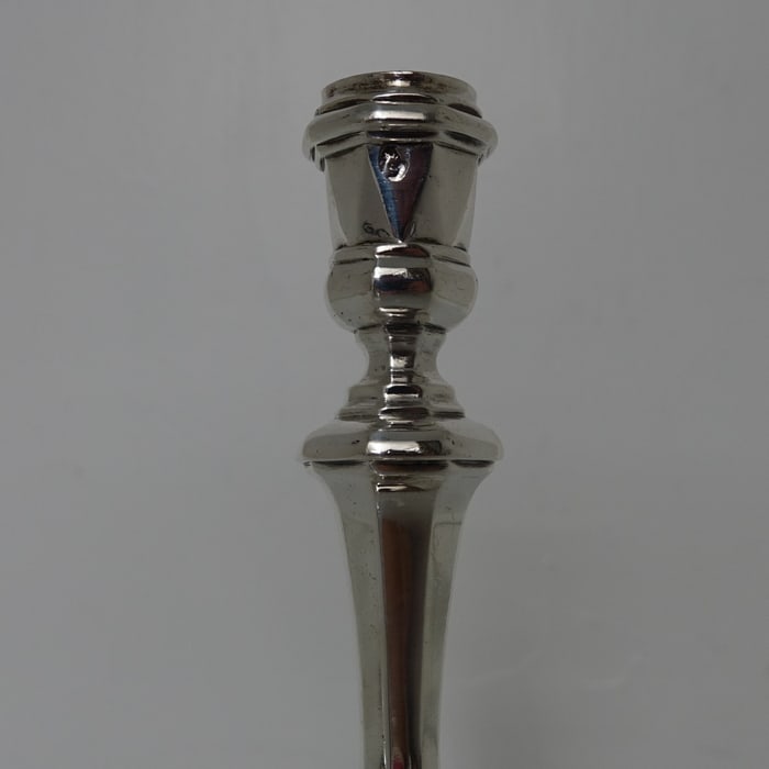 Early 18th Century Antique Queen Anne Britannia Silver Candlesticks London 1705 John East - 5