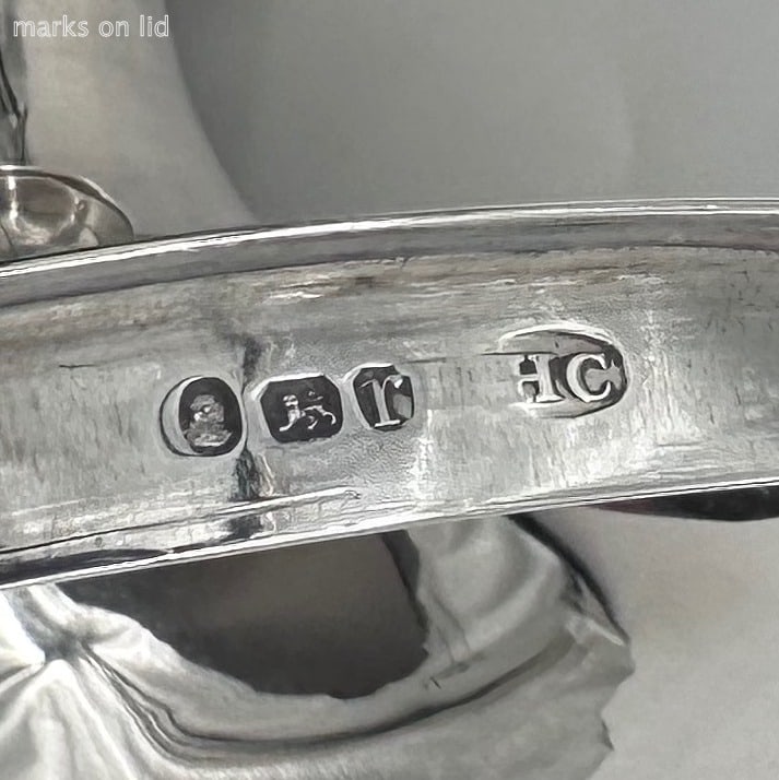 18th Century Antique George III Silver Cup & Cover London 1792 Henry Chawner - 8