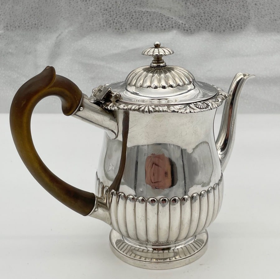 Early 19th Century Antique George IV Sterling Silver Gravy Argyle London 1822 Thomas Burwash - 4