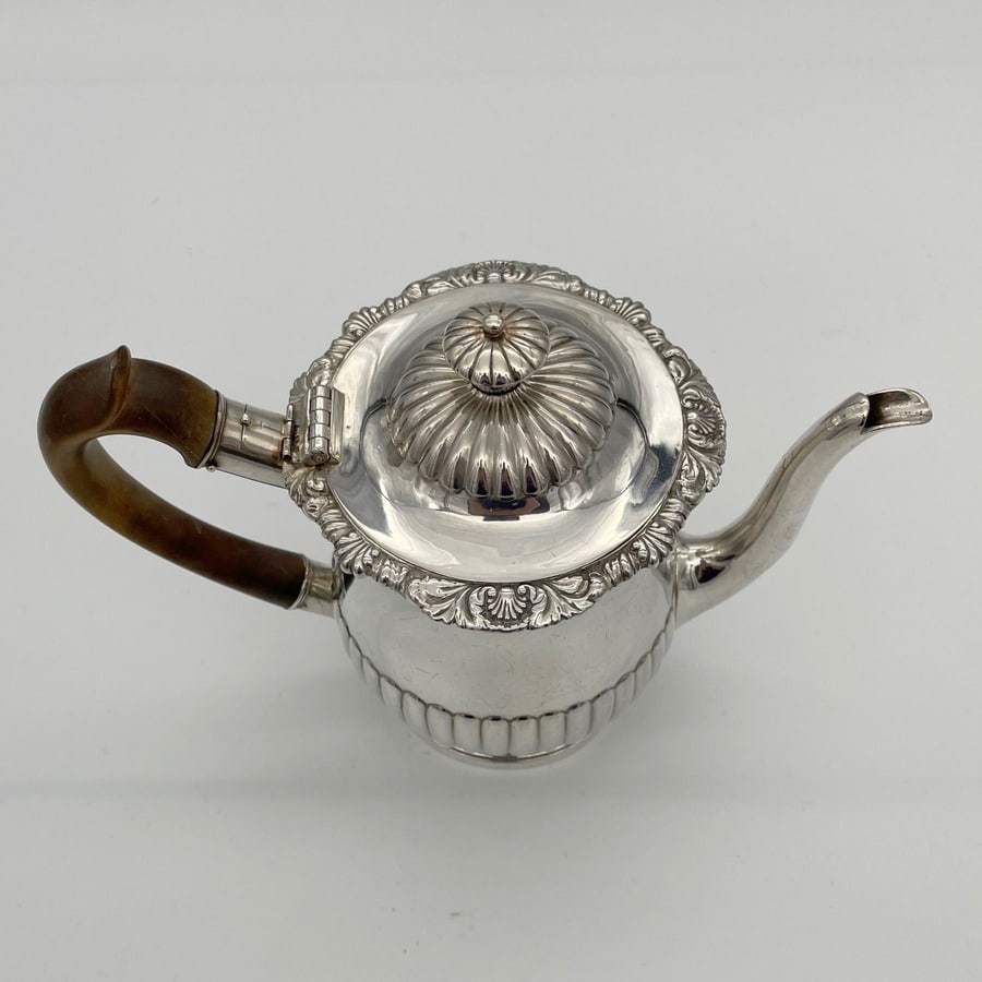 Early 19th Century Antique George IV Sterling Silver Gravy Argyle London 1822 Thomas Burwash - 7