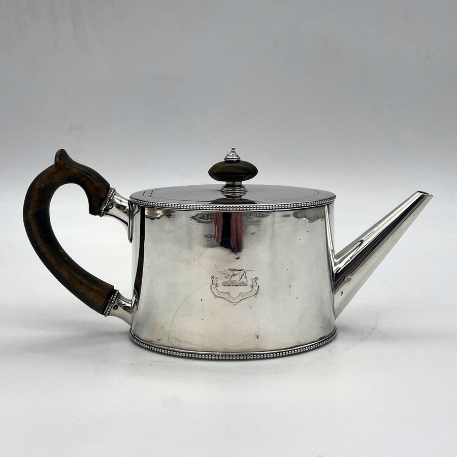 18th Century Antique George III Silver Teapot London 1779 Richard Carter, Daniel Smith & Robert - 2