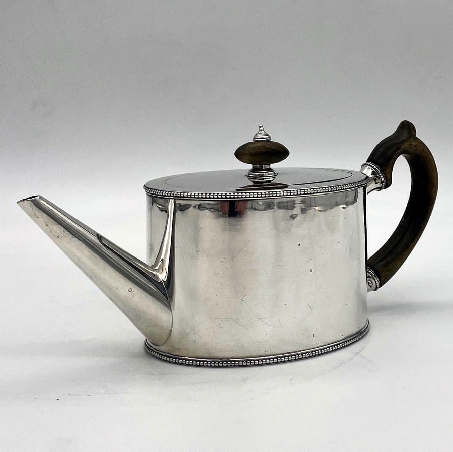 18th Century Antique George III Silver Teapot London 1779 Richard Carter, Daniel Smith & Robert - 5