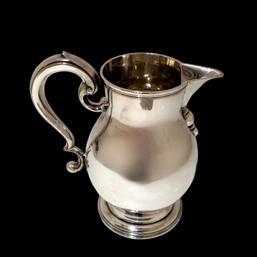 Early 18th Century Antique George II Sterling Silver Beer Jug London 1731 Simon Pantin II - 2