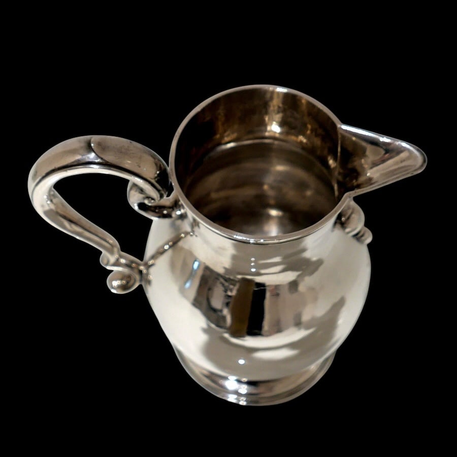 Early 18th Century Antique George II Sterling Silver Beer Jug London 1731 Simon Pantin II - 7