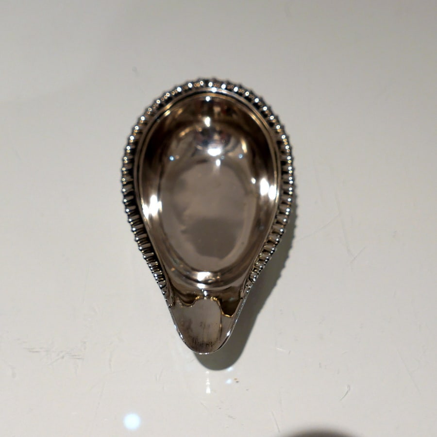 Early 19th Century Antique George IV Sterling Silver Pap Boat London 1829 Rebecca Emes & Edward - 3