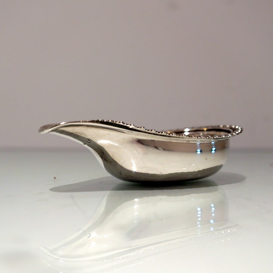 Early 19th Century Antique George IV Sterling Silver Pap Boat London 1829 Rebecca Emes & Edward - 5