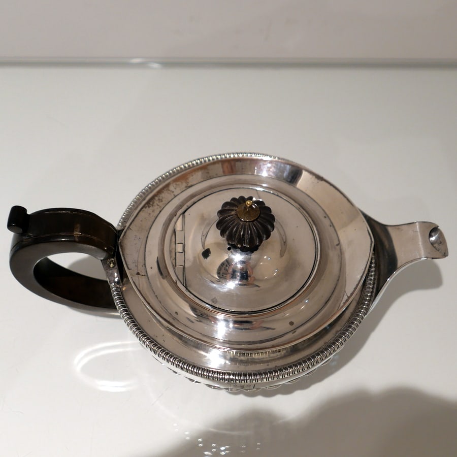 Early 19th Century Antique George III Old Sheffield Plate Four Piece Teaset Circa 1815 Matthew - 10