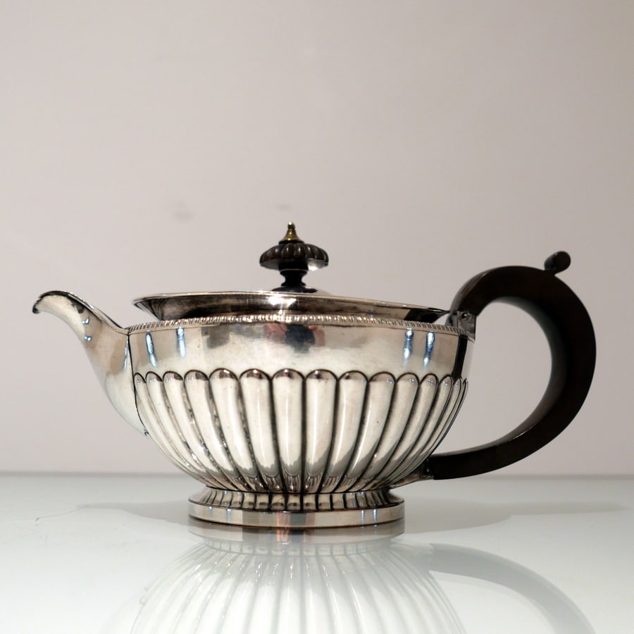 Early 19th Century Antique George III Old Sheffield Plate Four Piece Teaset Circa 1815 Matthew - 11