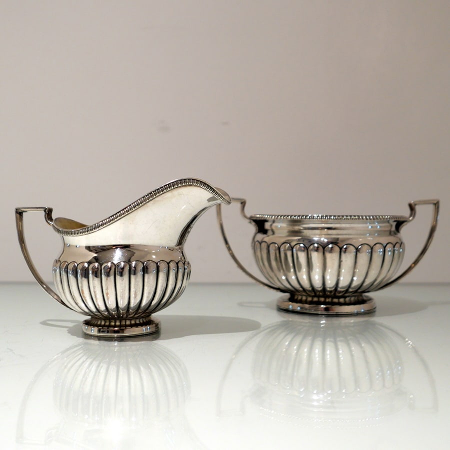 Early 19th Century Antique George III Old Sheffield Plate Four Piece Teaset Circa 1815 Matthew - 12