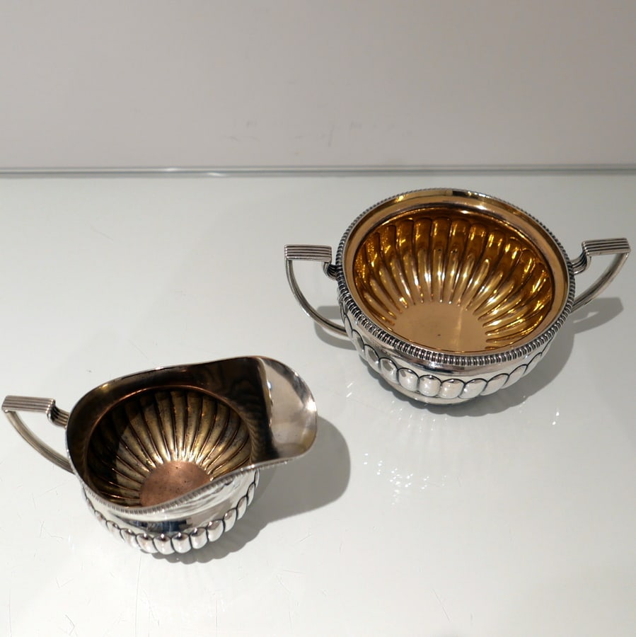 Early 19th Century Antique George III Old Sheffield Plate Four Piece Teaset Circa 1815 Matthew - 13