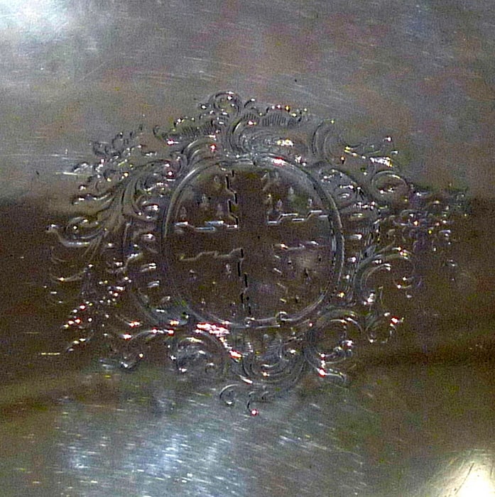 Early 18th Century Antique George III Sterling Silver Salver London 1766 Thomas Hannan & John Crouch - 6