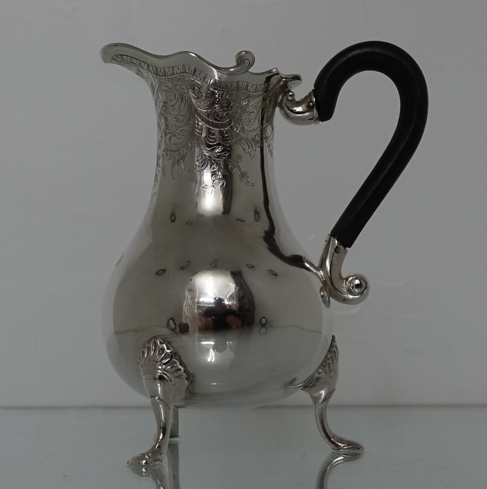 18th Century Dutch Cream Jug Amsterdam Circa 1765 maker HNH (1 of 11)