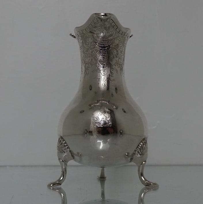 18th Century Dutch Cream Jug Amsterdam Circa 1765 maker HNH - 2