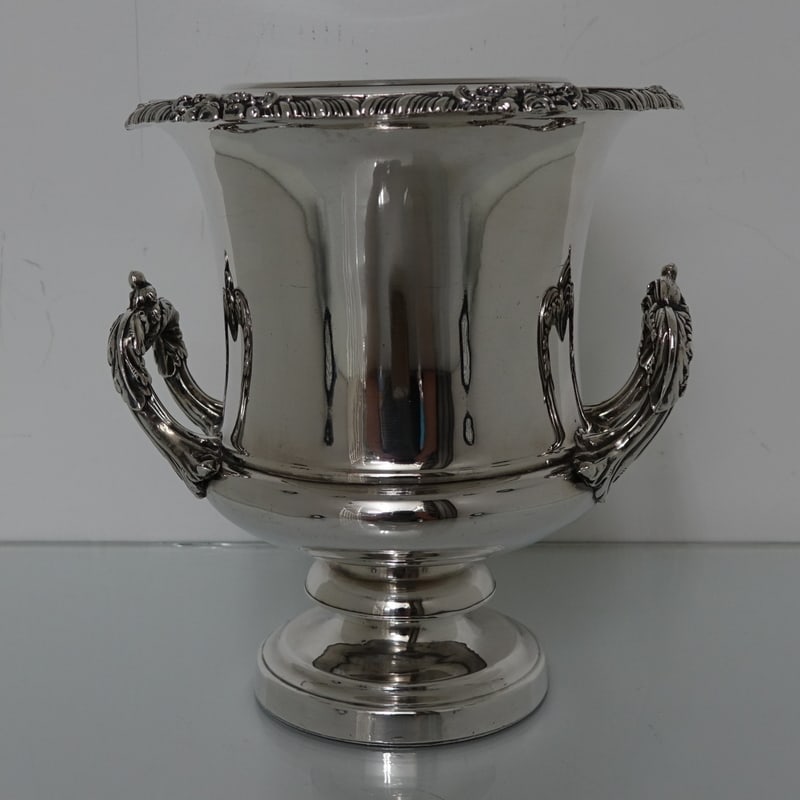 Pair Old Sheffield Wine Coolers Matthew Boulton Circa 1830 - 3