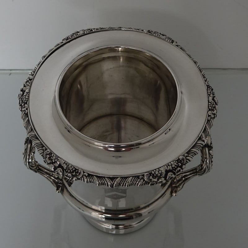 Pair Old Sheffield Wine Coolers Matthew Boulton Circa 1830 - 6
