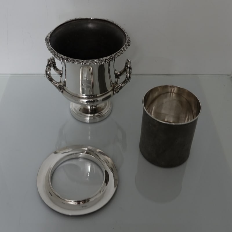 Pair Old Sheffield Wine Coolers Matthew Boulton Circa 1830 - 8