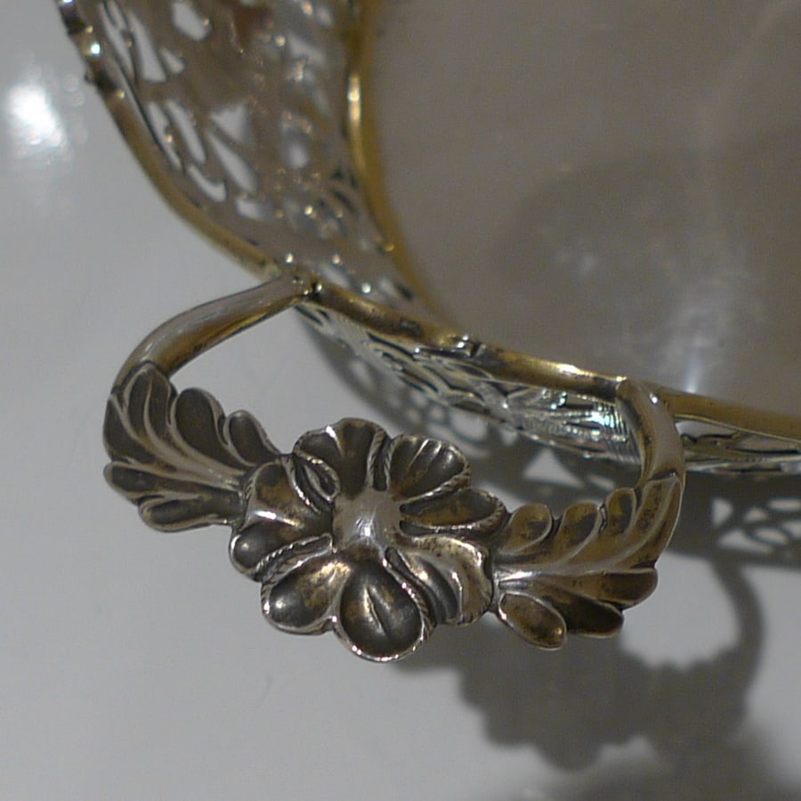 Early 20th Century Edwardian Sterling Silver Suite Three Dishes London 1908/09 David & George - 8