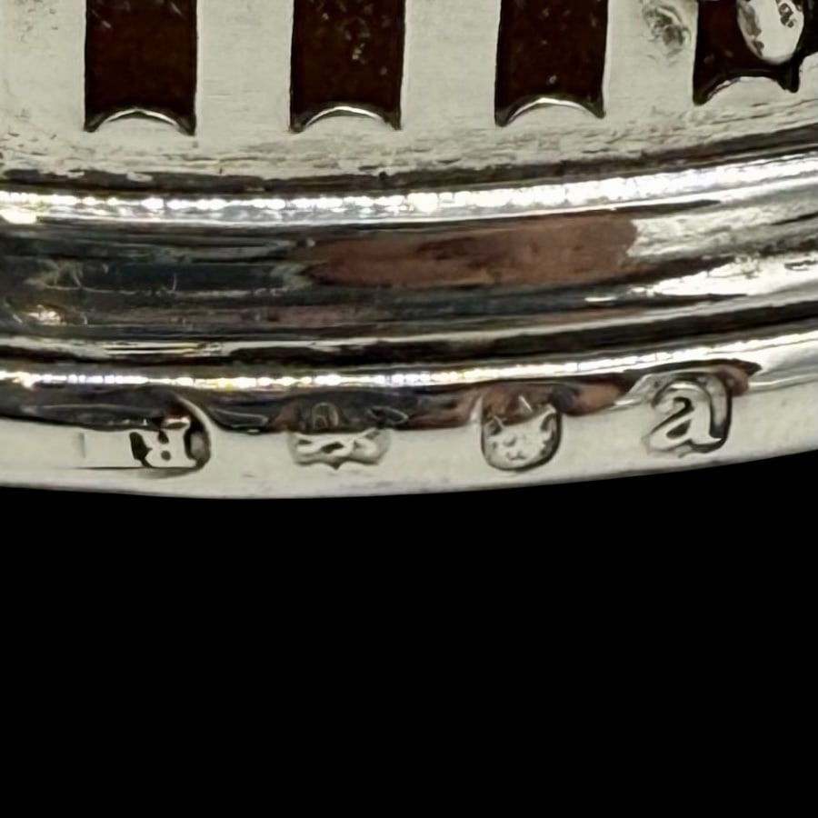 18th Century Antique George III Silver Pair Wine Coasters London 1776 Robert Hennell - 7
