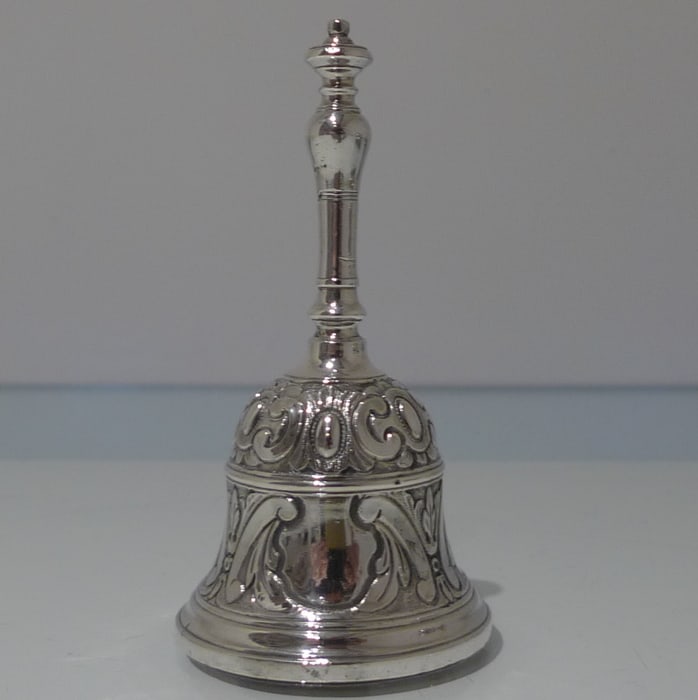 Mid 19th Century Portuguese Silver Inkstand Circa 1850 Lisbon (maker IFBA) - 7