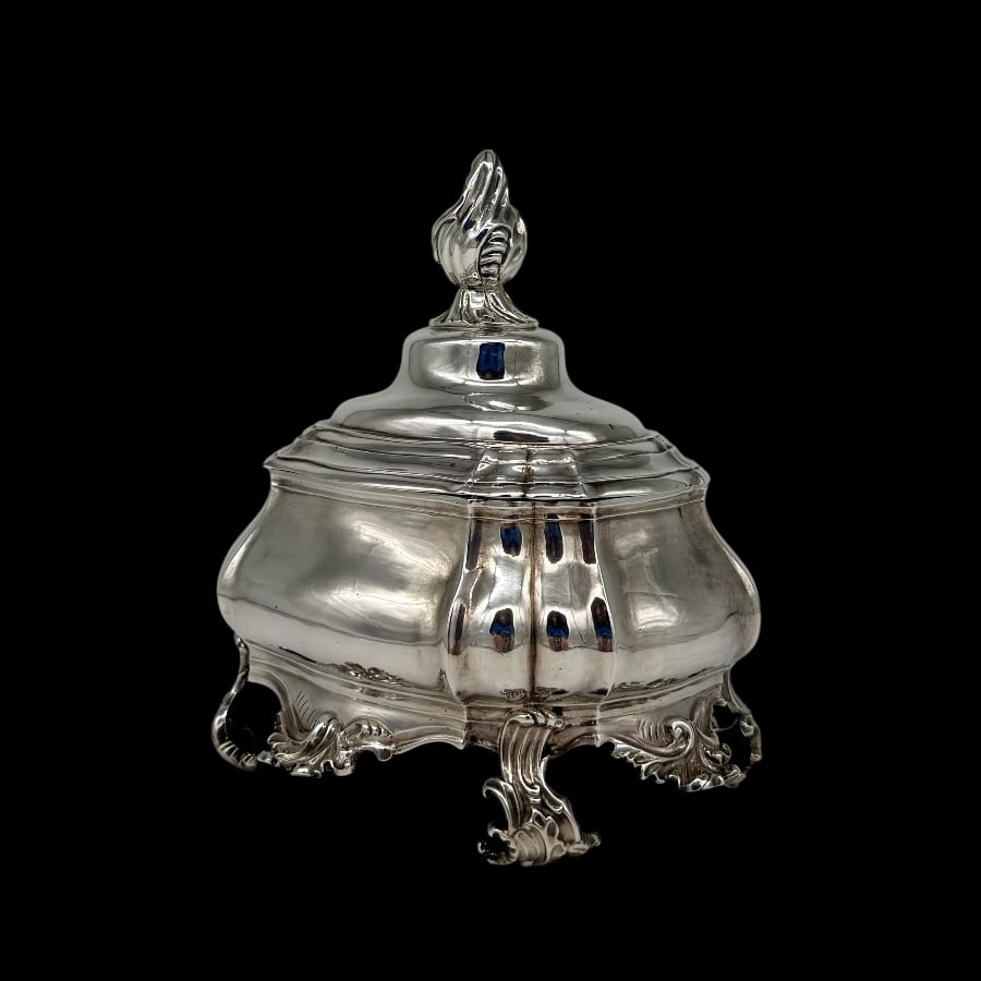 18th Century Dutch Silver Tobacco Box Amsterdam 1768 Wijnand Warneke - 6